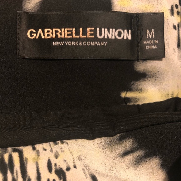 🌸🌸Pleated Skirt - blk/blue/white/yellow - M🌸🌸🌸 - Picture 7 of 8